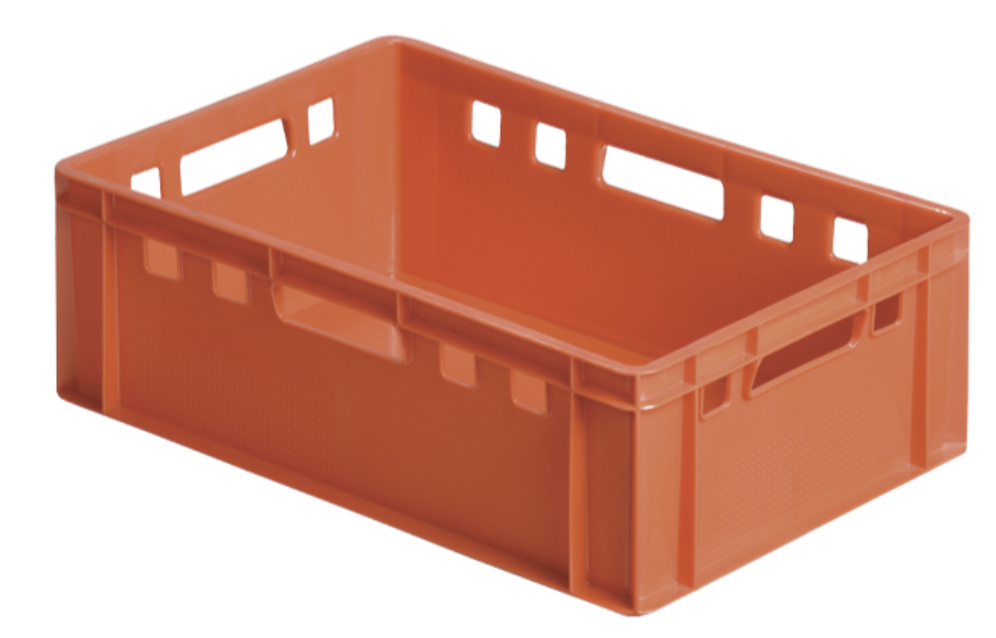 Caja almacenaje para industria cárnica