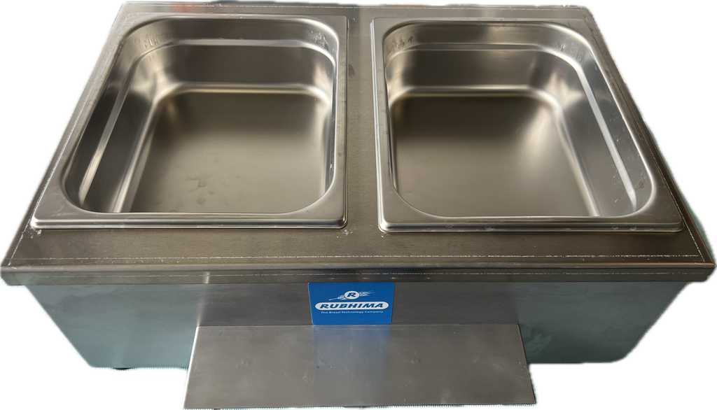 Temperador de chocolate 2 recipientes de 6 lts aut.(60x40)