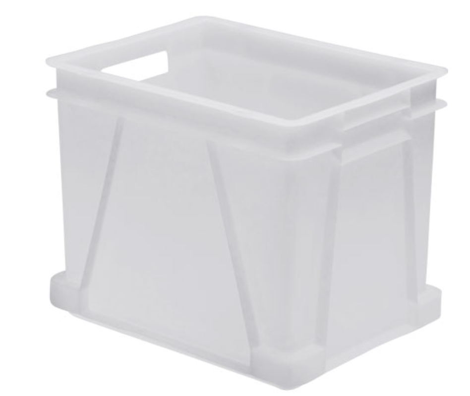 Caja almacenaje para industria alimentaria