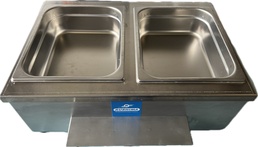 Temperador de chocolate 2 recipientes de 9 lts 